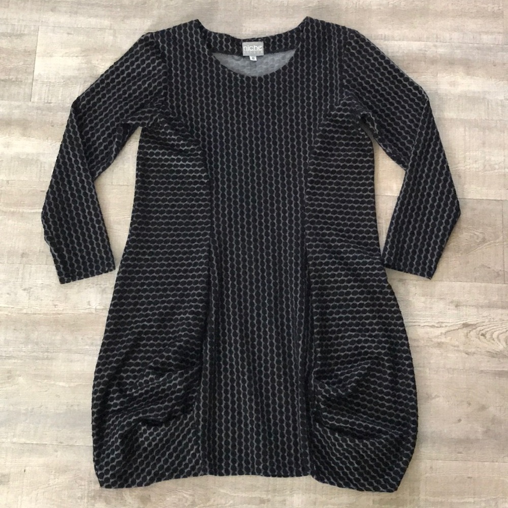 Niche Knit Sweater Dress